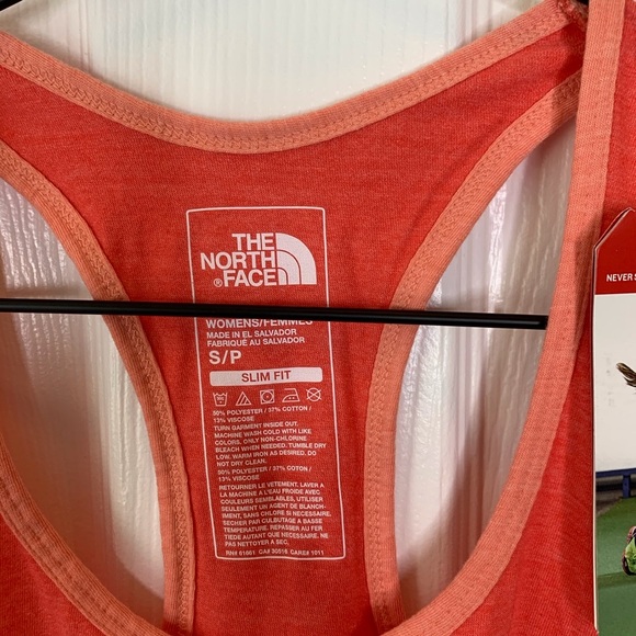 The North Face Women’s Racerback Logo Tank Top Sz Small - Picture 4 of 8